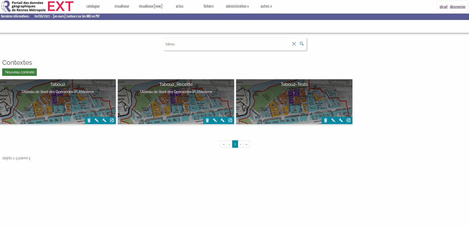 ouvrir la configuration Tabou2